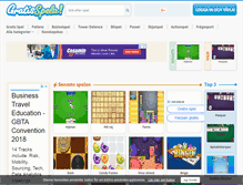 Tablet Screenshot of gratisspela.se
